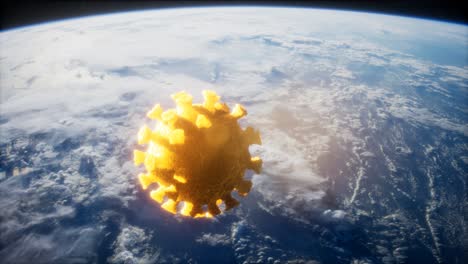 Coronavirus-COVID-19-asteroid-near-Earth